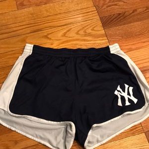 VS pink yankee shorts